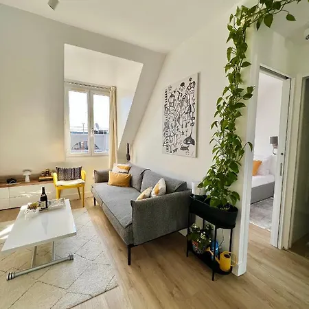 Apartmán Mynestparis 2-br In Center , Air Conditioner , Elevator Paříž